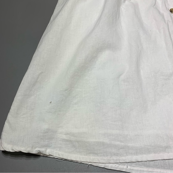 H&M linen blend button down cami midi dress - Picture 13 of 13